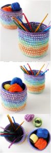 Crochet Basket Pattern (48)