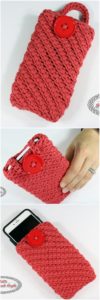 Crochet Mobile Cover Pattern (44)