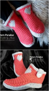Crochet Slipper Pattern (58)