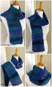 Easy Crochet Scarf Pattern (48)
